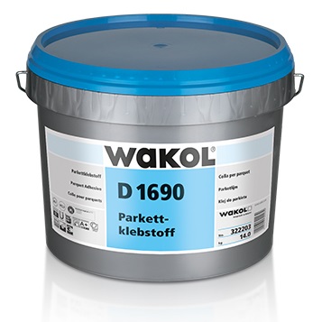 Дисперсионный клей для паркета WAKOL D 1690