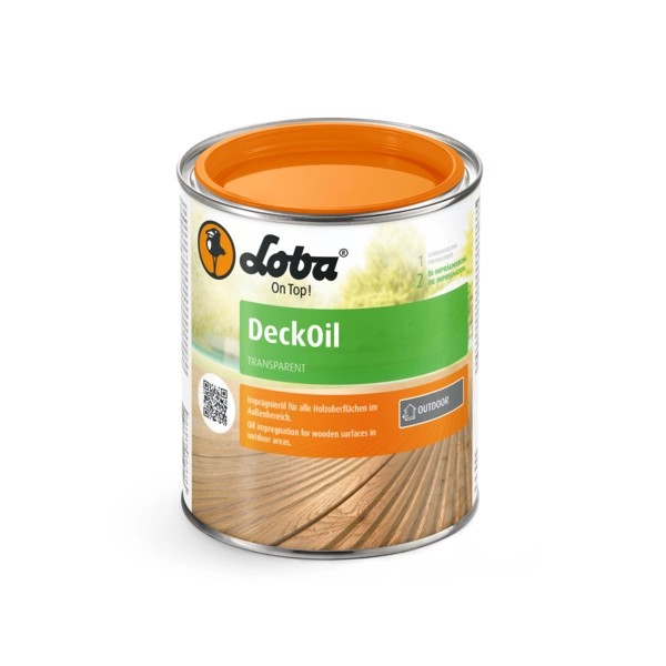 Масло для наружных работ «Loba Deck Oil» бесцветное