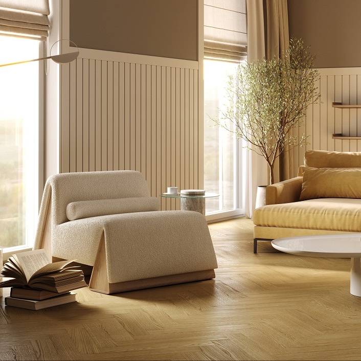 Кварцевый паркет Quartz Parquet Дуб Рейн